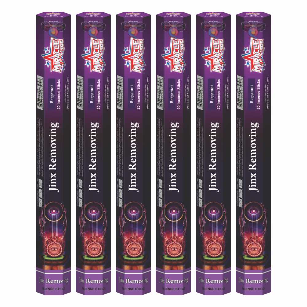 Jinx Removing Incense (6 tubes of 20 sticks each) Fragrance Bergamot - view 2