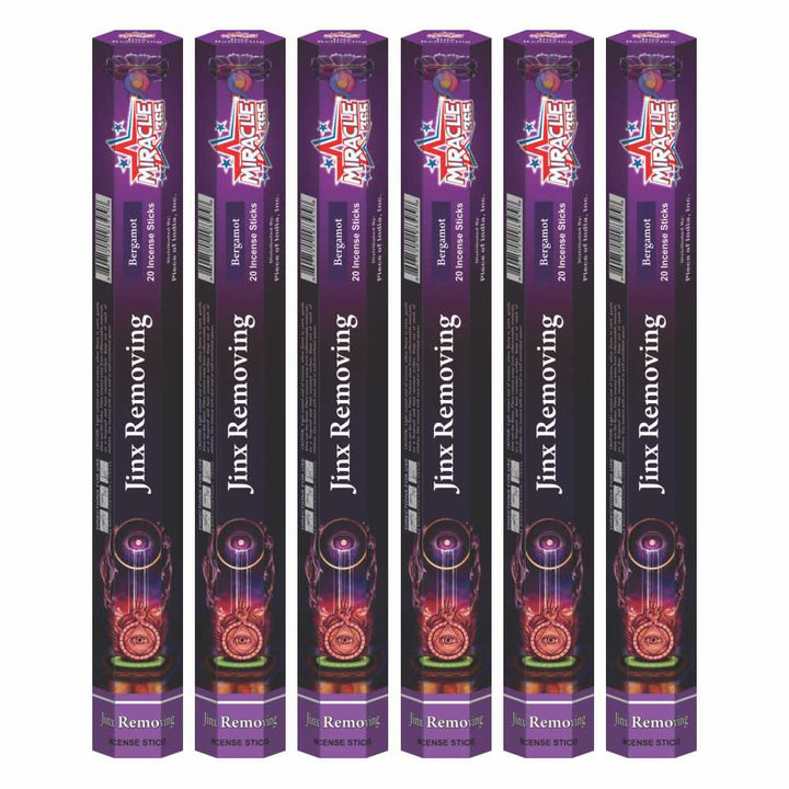 Jinx Removing Incense (6 tubes of 20 sticks each) Fragrance Bergamot - view 2