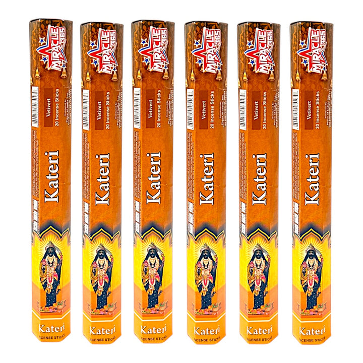 Kateri Incense Sticks (6 tubes of 20 sticks each) - view 2