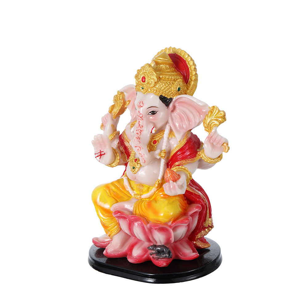 Lord Ganesh 5 Inch Glossy Idol - view 3