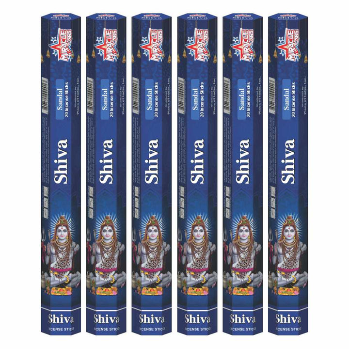 Miracle 365 Shiv Incense (6 hex tubes*20sticks) - view 2