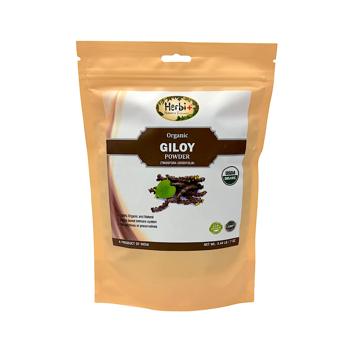 Organic Herbi plus Giloy Powder, 7 oz