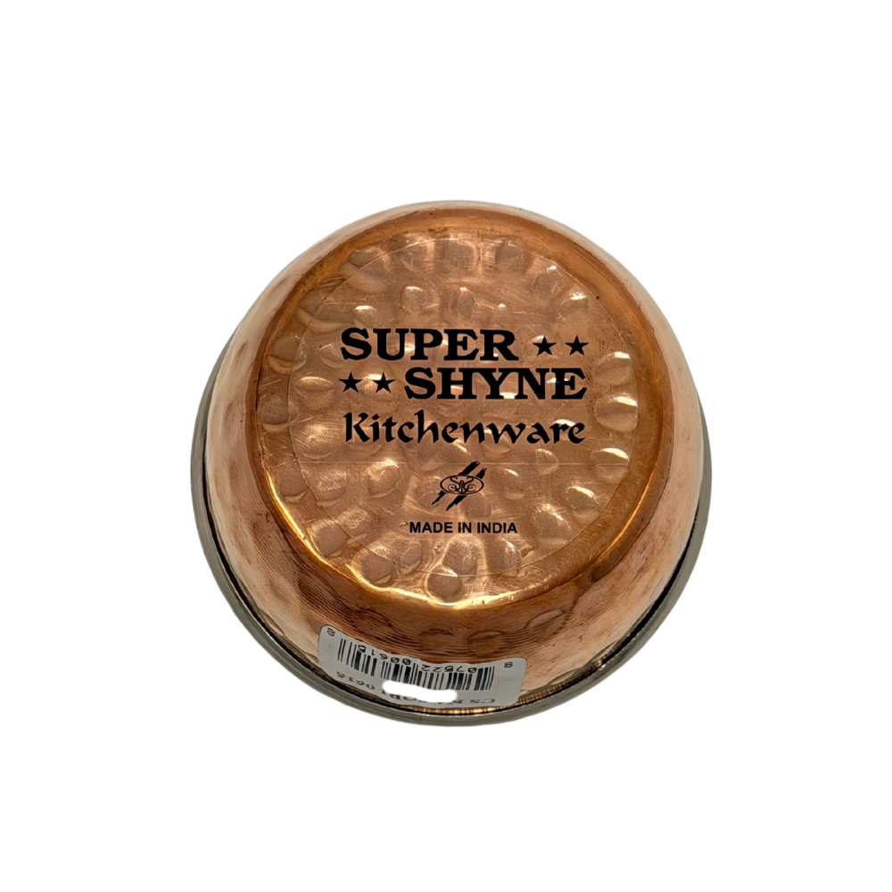 Copper Exterior/ Steel Interior Serving Mini Bowl 3.25 Inch - view 2