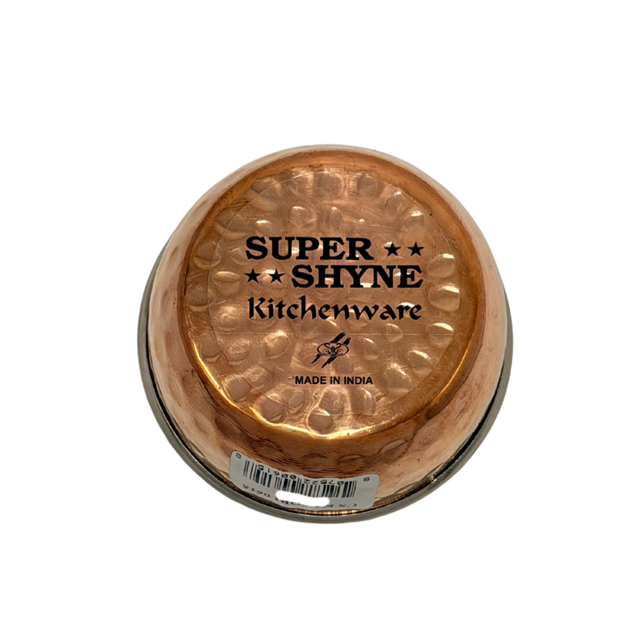 Copper Exterior/ Steel Interior Serving Mini Bowl 3.25 Inch - view 2
