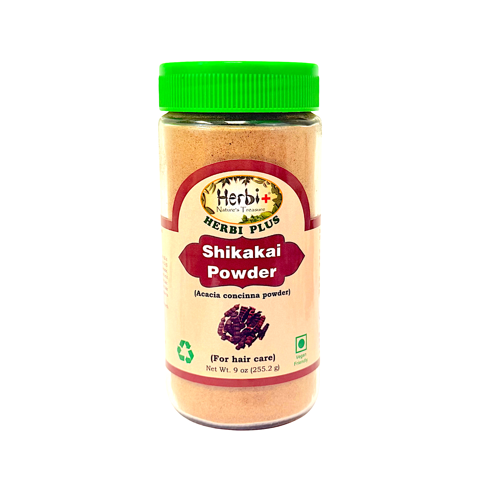 Herbi Plus Shikakai Powder 9 oz for Hair