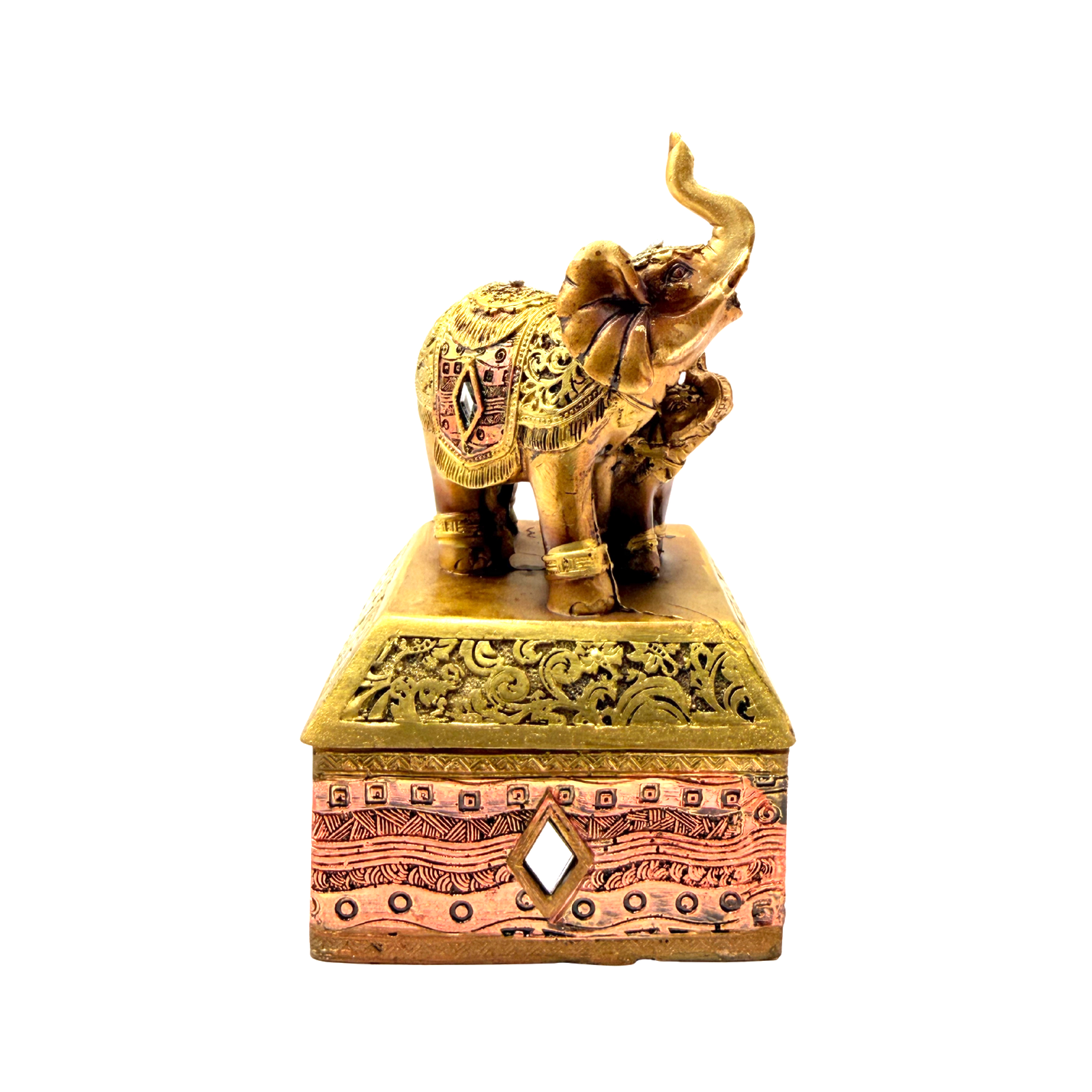 Elephant on Secret Box for Surprise Gifts 4.5 Inch - view 2