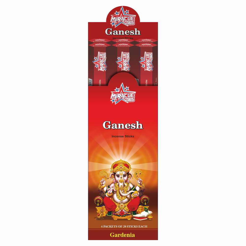1365 Ganesh (6 tubes of 20 sticks each)
