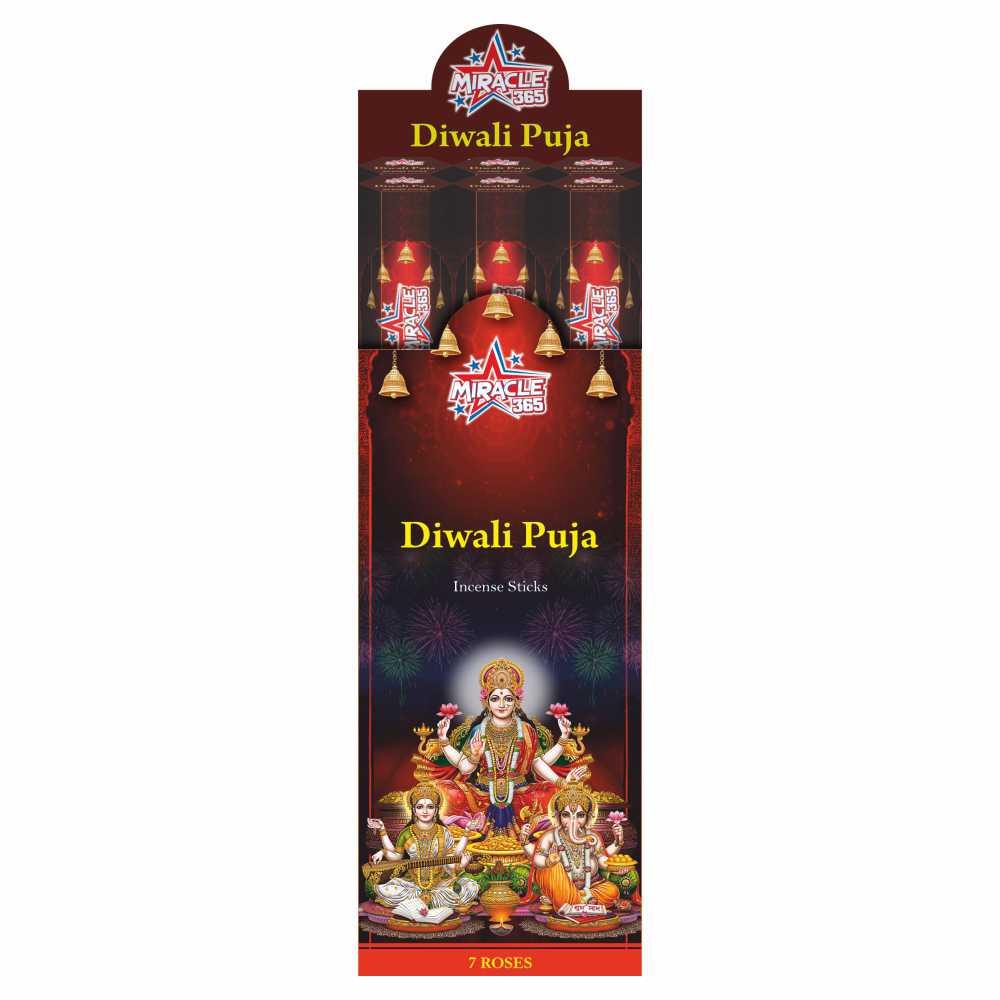 1365 Diwali Puja (6 tubes of 20 sticks each)