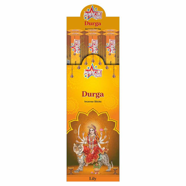 Miracle 365 Durga Incense (6 hex tubes*20sticks)
