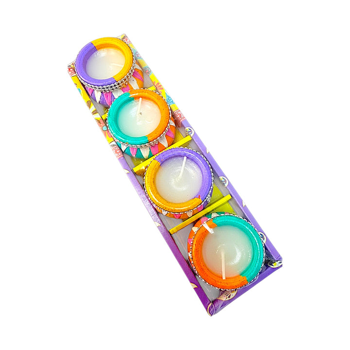 4Pc Toran Matki with wax
