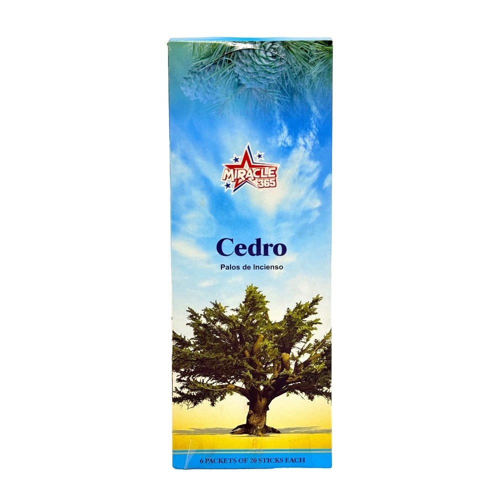 Miracle 365 Cedar (6 tubes of 20 incense sticks each) - view 3