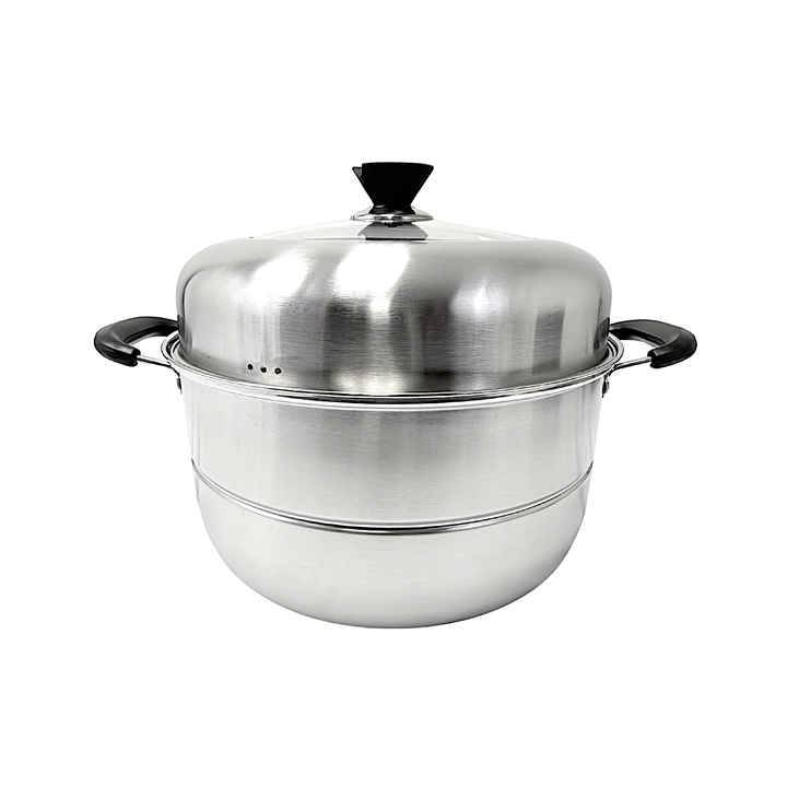 2 Tier Stainless Steel Steamer 36cm/14.5 Inch - view 4