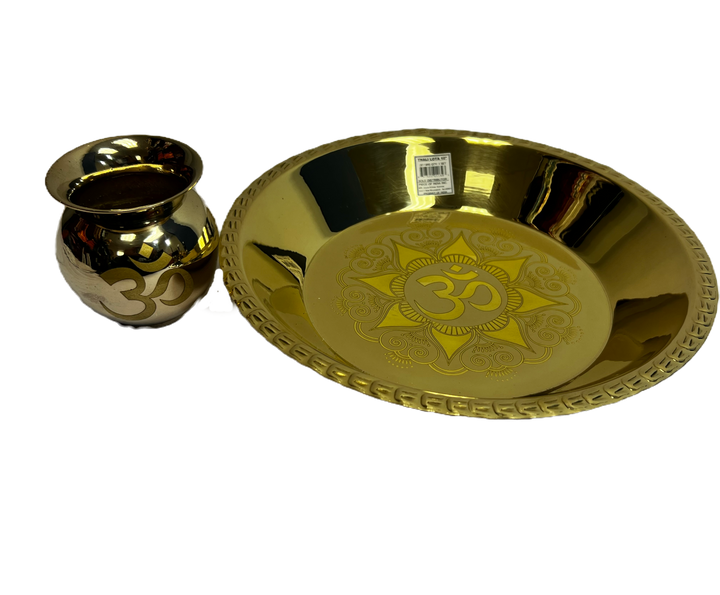 Thali Lota Set 10in