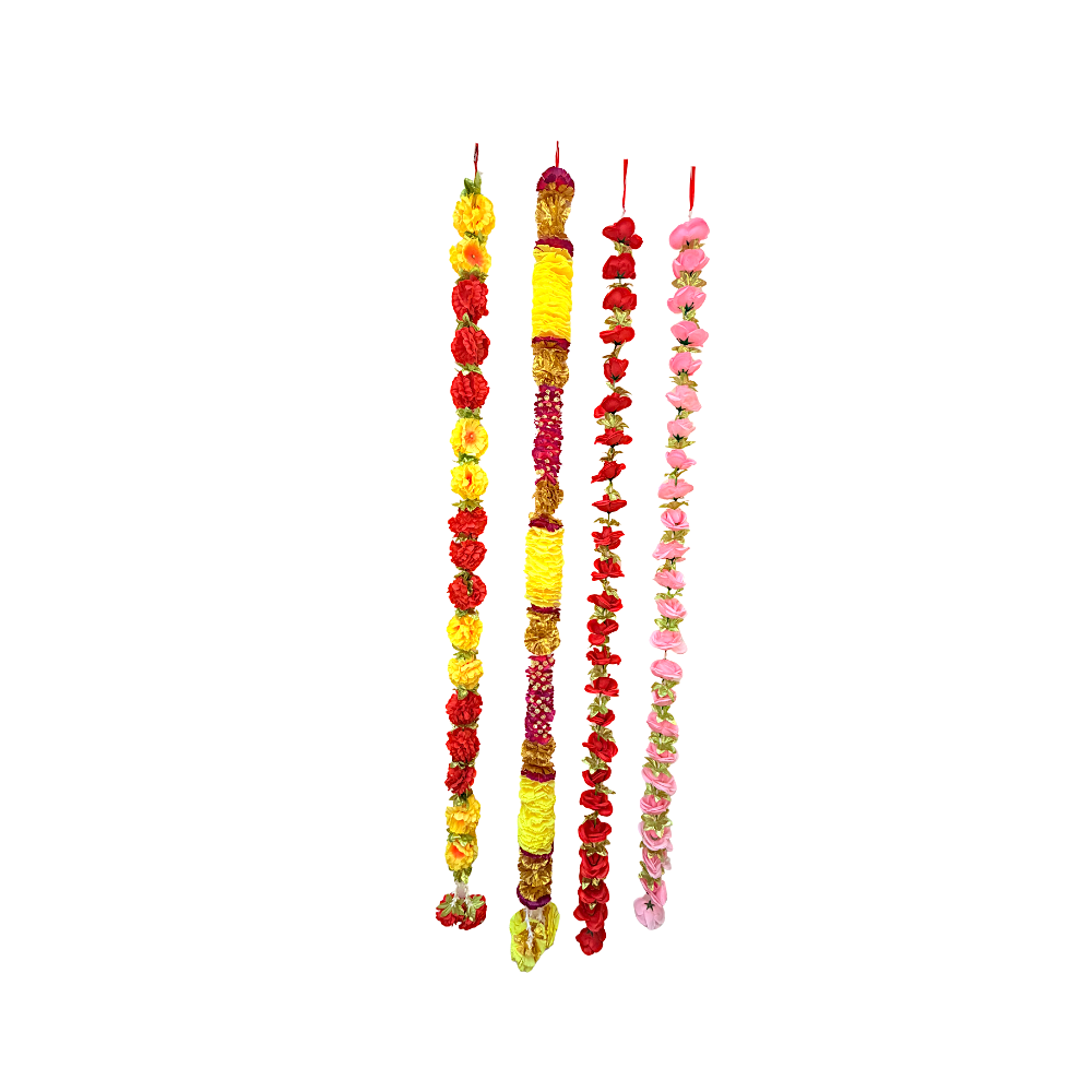 Long Floral Strand Assorted Color and Design
