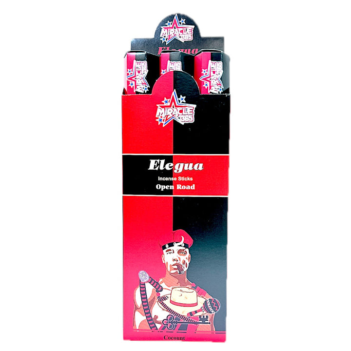 Elegua Incense Sticks-open Road (6 tubes of 20 sticks) Frag Rose