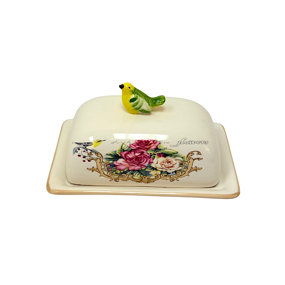 Ceramic Butter Case 7x5.5 Inch - view 2