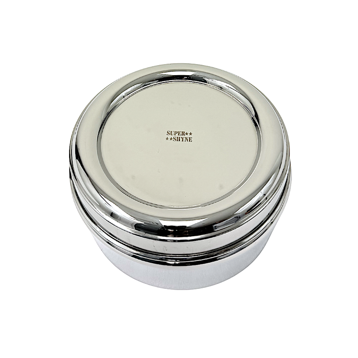 Super Shyne Stainless Steel 6.5 Inch Steel Top Contianer