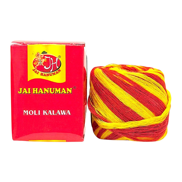 Jai Hanuman Moli Reel Kalawa Red, Orange and Yellow, 14 g