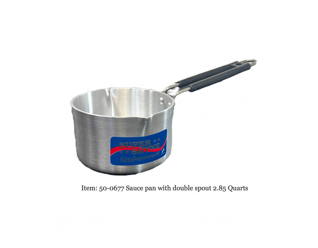 Sauce Pan Aluminum W: 7.5 Inch H: 3.5 Inch 50