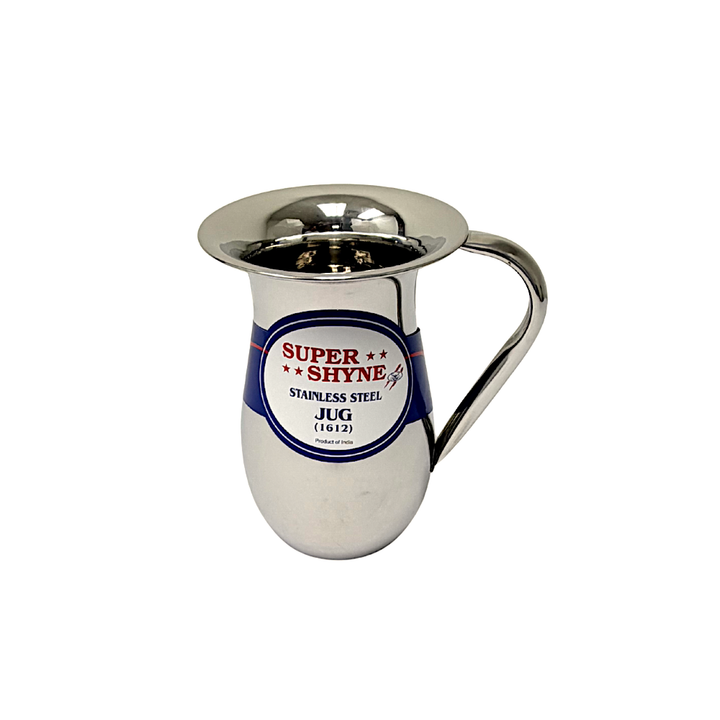 Steel Jug No Lid Rounded Bottom 6 Cup Capacity