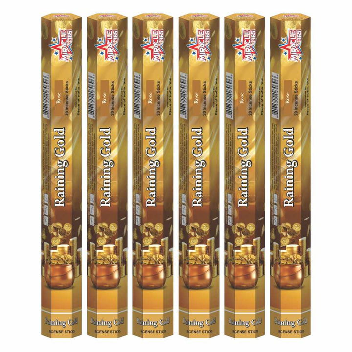 Miracle 365 Brand Raining Gold (20 incense sticks*6)*10 - view 2
