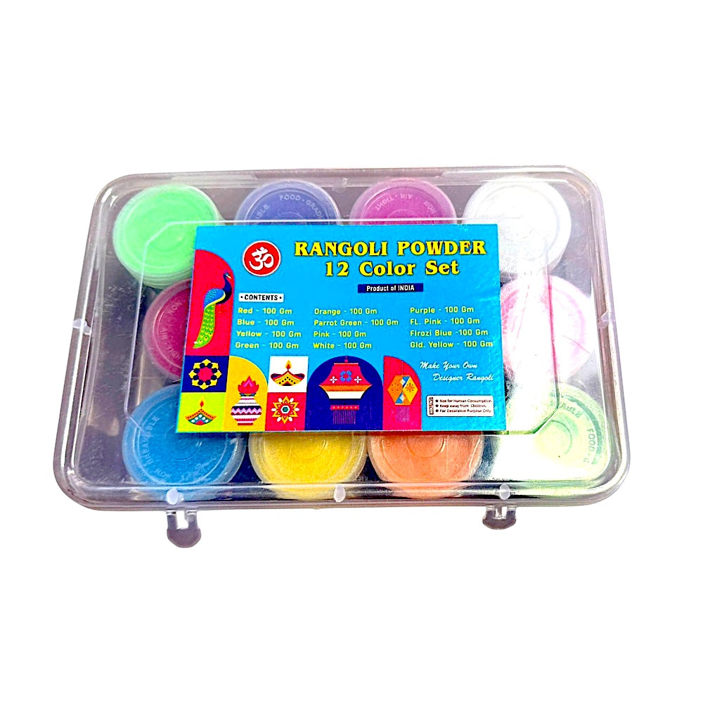 12 Color Rangoli Kit - view 2