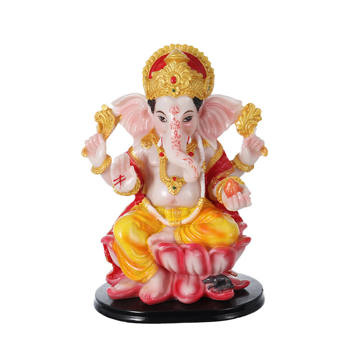 Lord Ganesh 5 Inch Glossy Idol