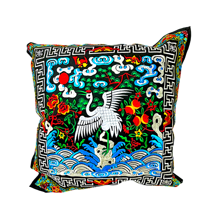 Embroidered Cushions Pair 18 Inchx18 Inch - view 4