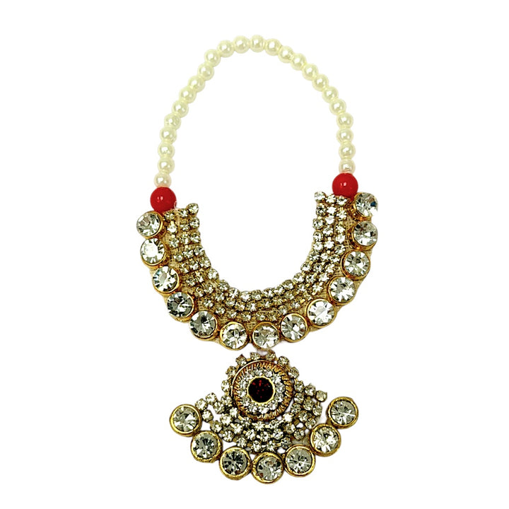 Garland for Devi/Devta with Jewels, 3 Inch Inches - view 2