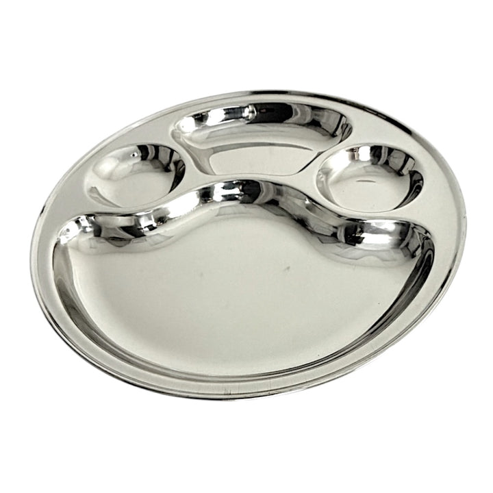 Lunch Tray Round 4 Sectional 10 Inch
