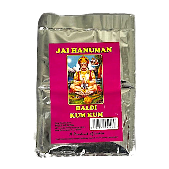 Jai Hanuman Brand Haldi Kum Kumin Twin Plastic Packs