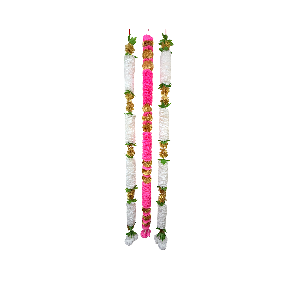 Thick Floral Strand 6 Inch (Assorted color and design) - view 2