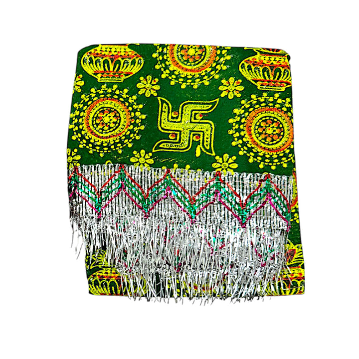 Mata Chunni Printed Red or Green 36by 40