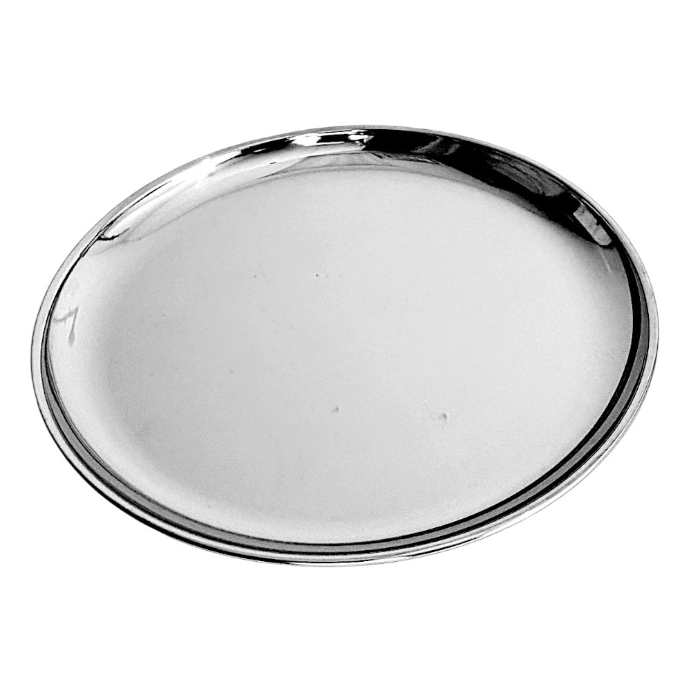 Stainless Steel Round Plate 7 Inch
