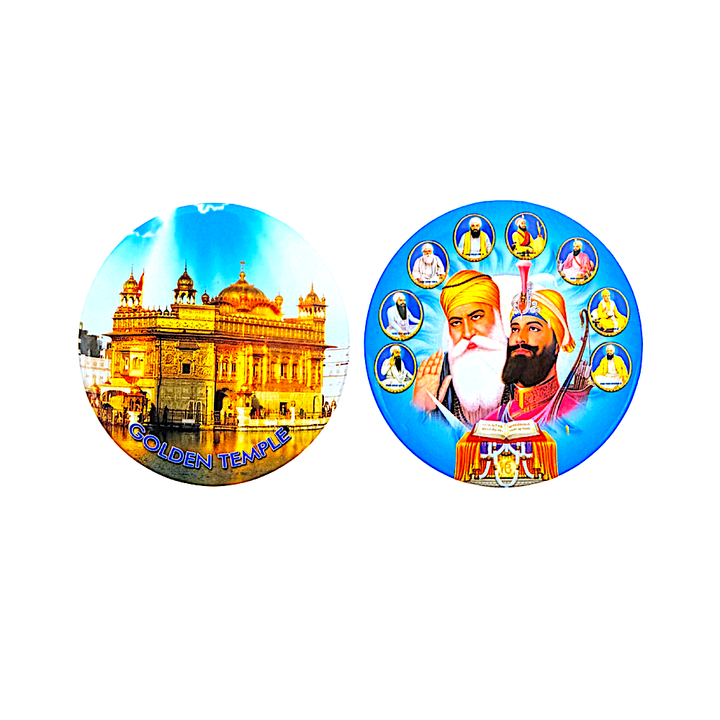 3in Dia Refrigerator Religious Magnets - view 3