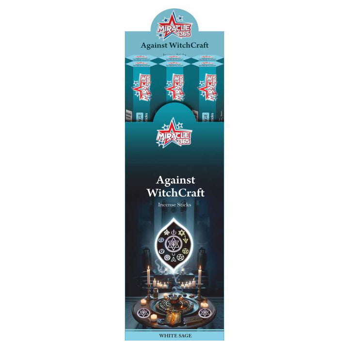 Miracle 365 Against Witchcraft (6 tubes of 20 sticks)