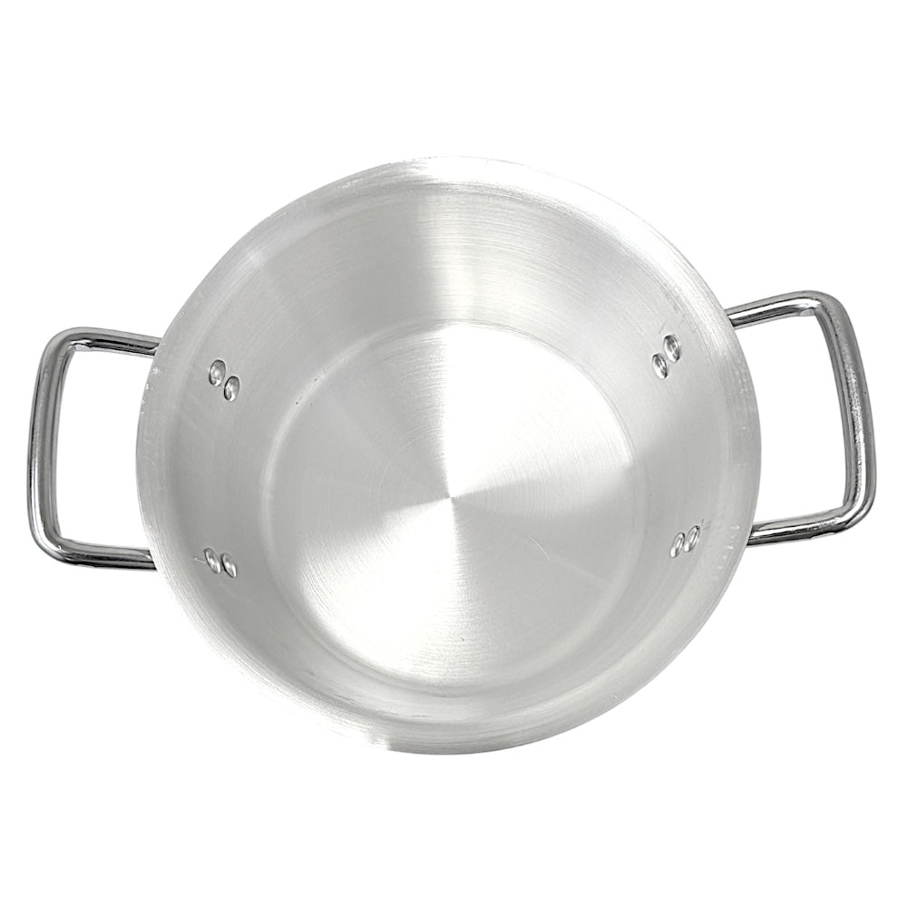 Aluminum Pot with Lid - 8.6Qt, 8.1L 3mm W11.25 Inch H:5 Inch - view 3