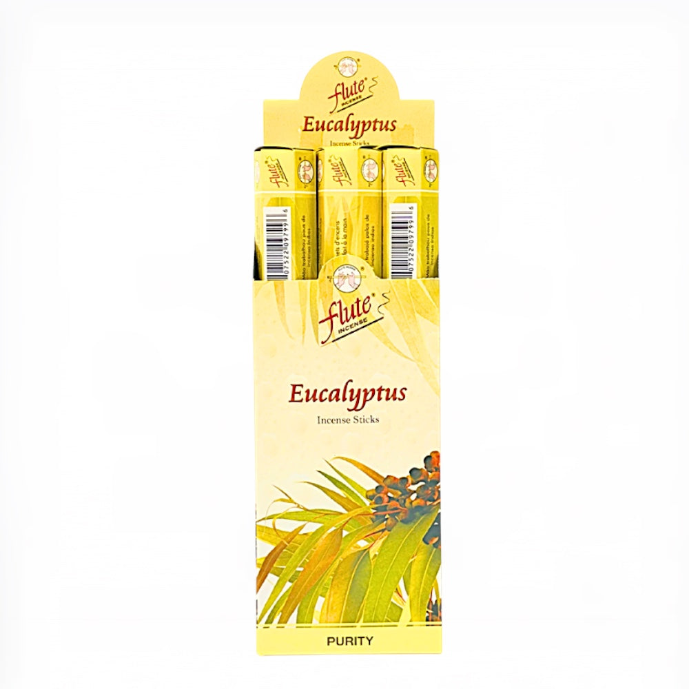 Flute Brand Eucalyptus (6 tubes of 20 sticks each)