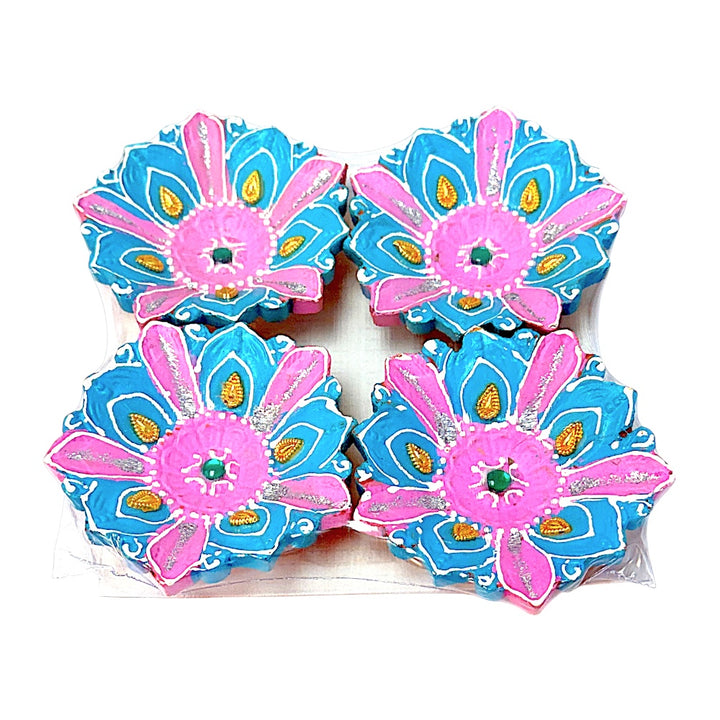 Colorful Diya (pack of 4) MG