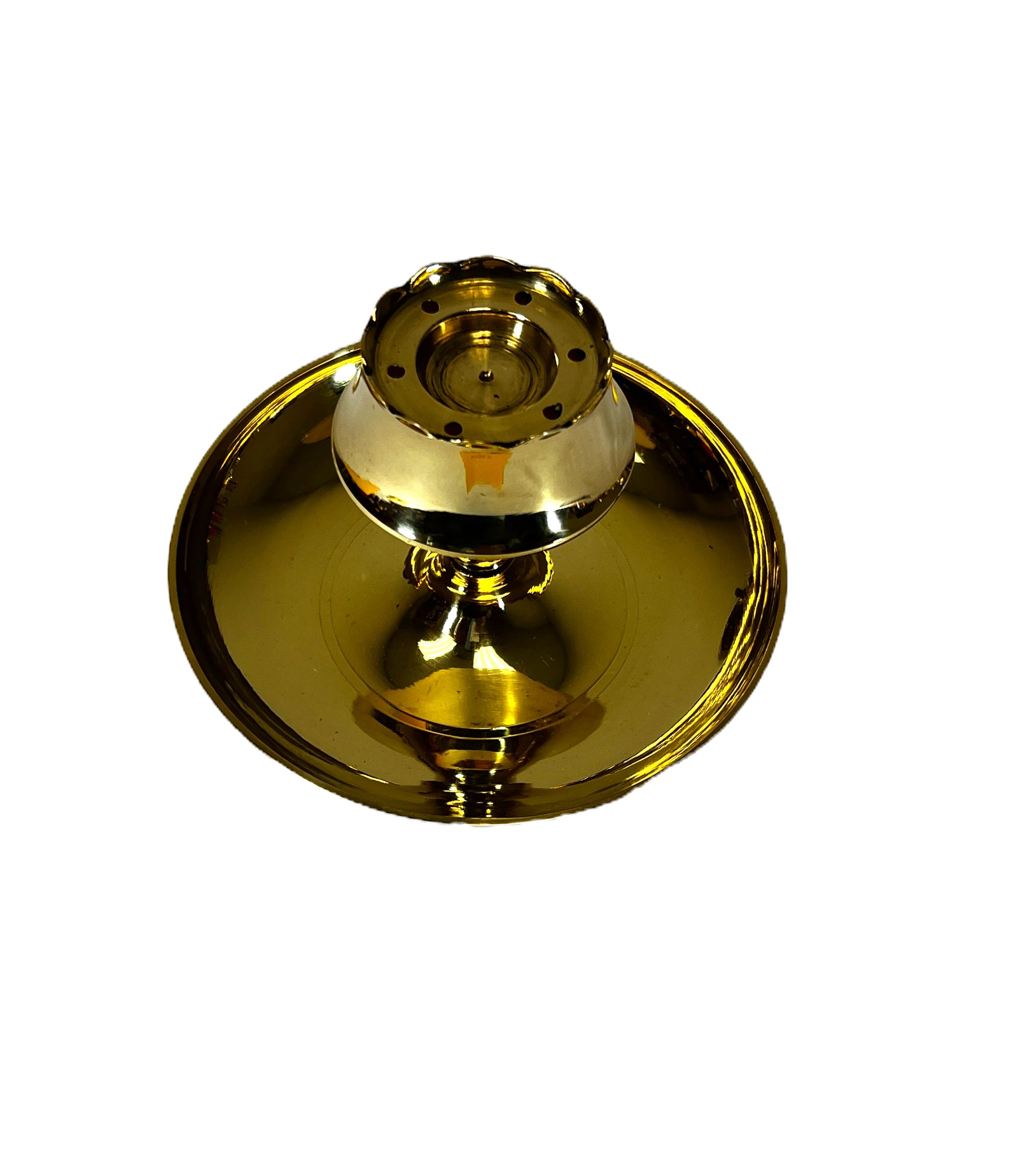 Incense Burner with 4 Inch Plate - view 2