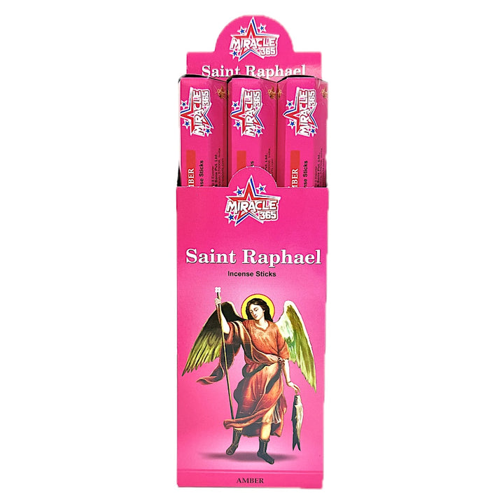 Miracle 365 Saint Raphael (6 tubes of 20 incense sticks each)