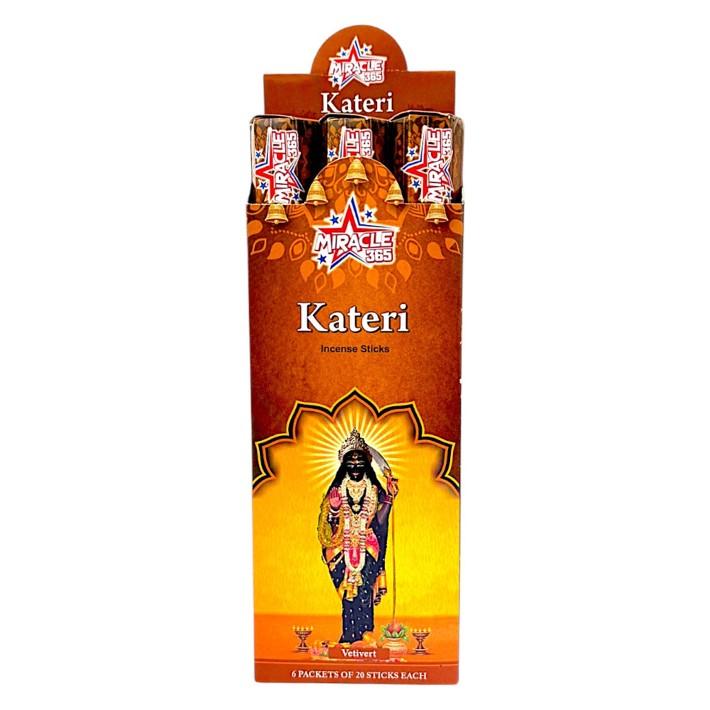 Kateri Incense Sticks (6 tubes of 20 sticks each)