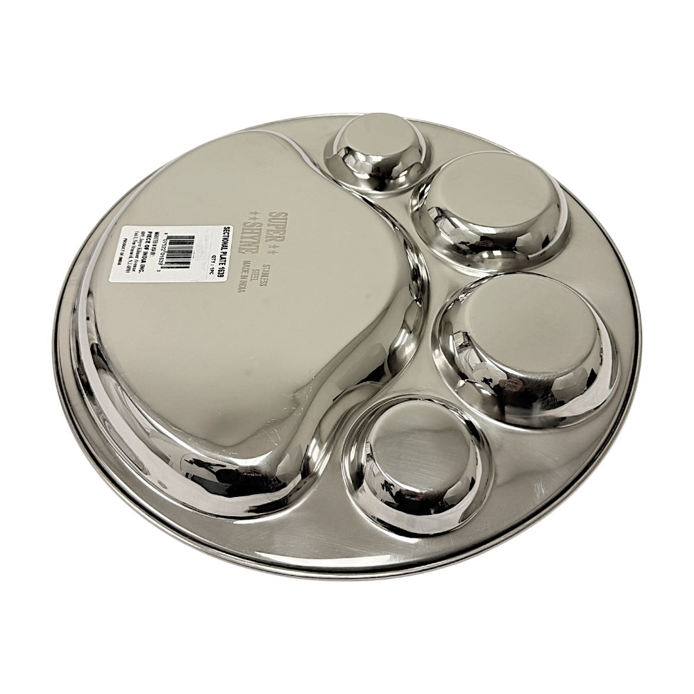 5 Compartment Sectional Lunch Tray 12&