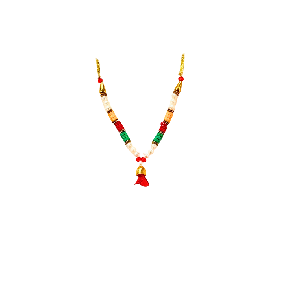 Garland 5 Inch Satin with Pearls (Assorted colors) - view 2
