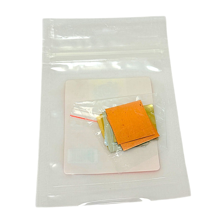 Nav dhatu puja set showing inner pouch inside outer bag