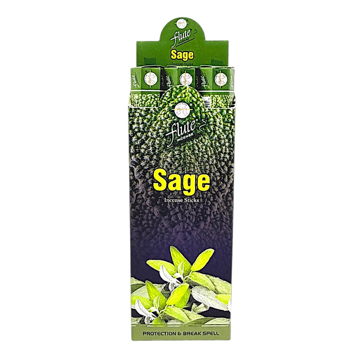 Flute Brand Sage (6 tubes of 20 sticks each)