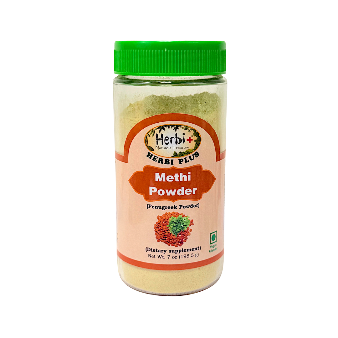 Herbi+ Brand Methi (Fenugreek) Powder 7 oz