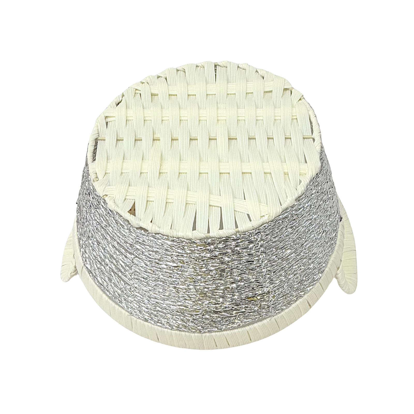 Mkaurs Oval Basket with Silver Weaving - view 2