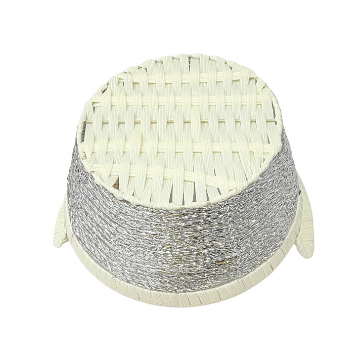 Mkaurs Oval Basket with Silver Weaving - view 2