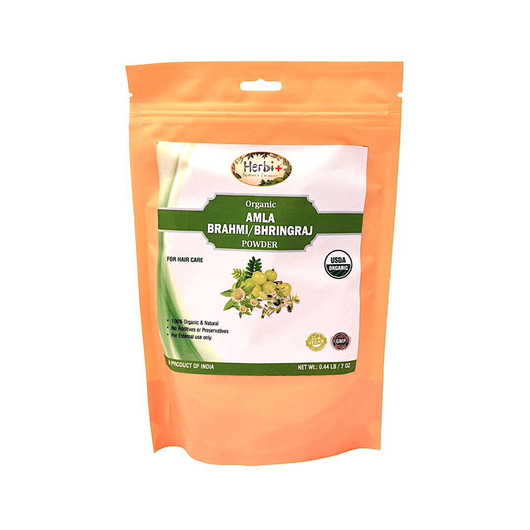 Organic Amla Brahmi/Bringraj Powder 200 g